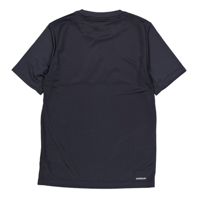 Train Essentials AEROREADY Logo Regular-Fit T-Shirt Dark Grey