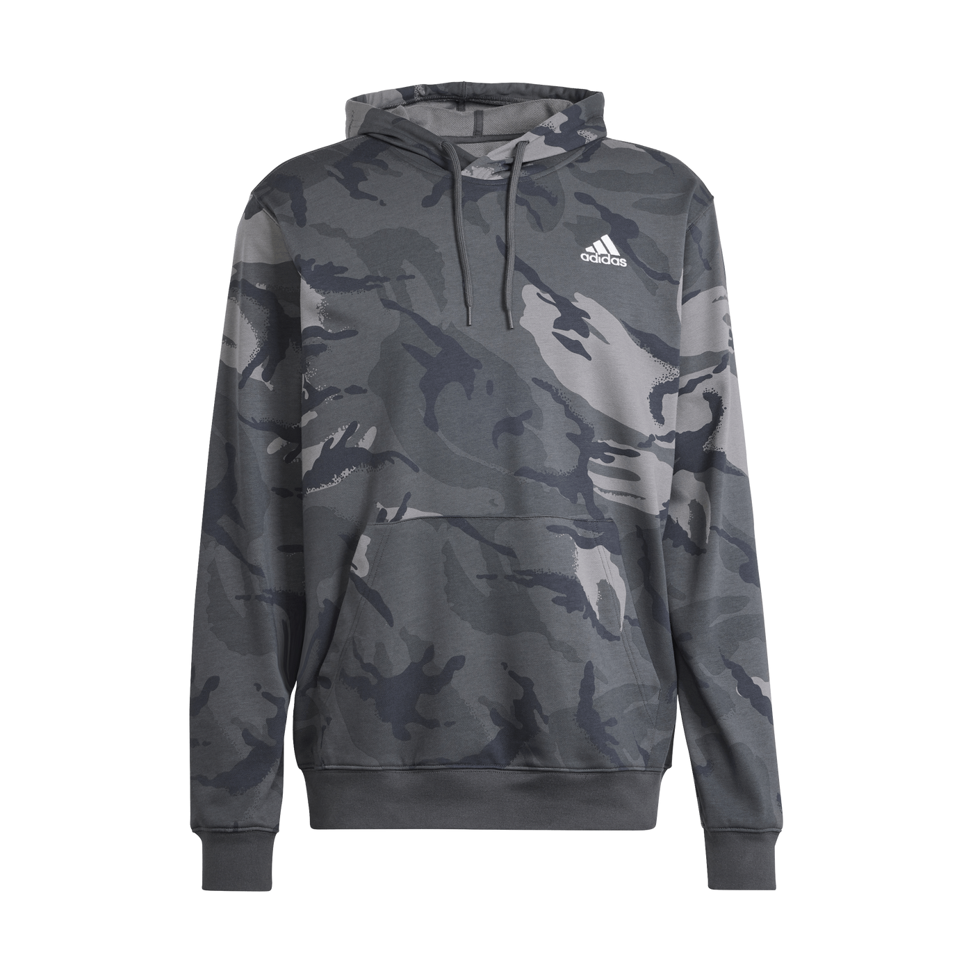 Seasonal Essentials Camouflage Hoodie Dark Grey