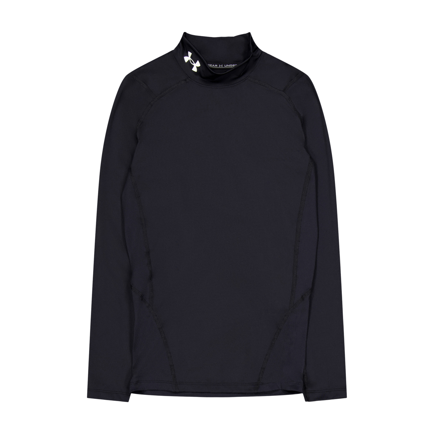 Ua Hg Armour Comp Mock Ls Black