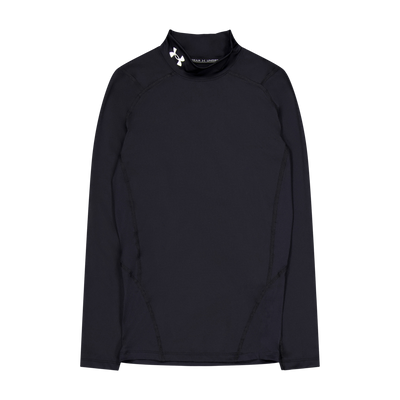 Ua Hg Armour Comp Mock Ls Black