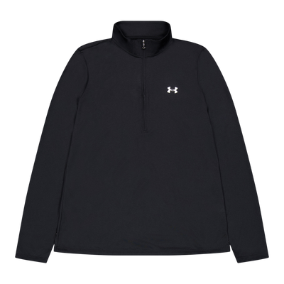 Tech 1/2 Zip- Solid Black