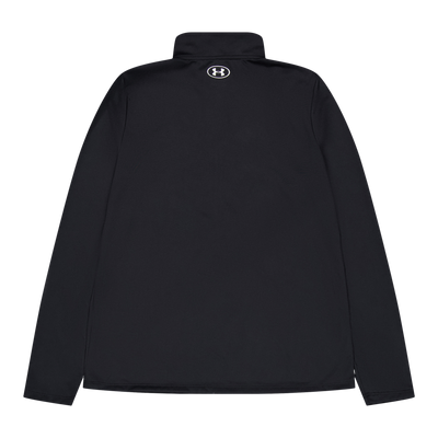 Tech 1/2 Zip- Solid Black