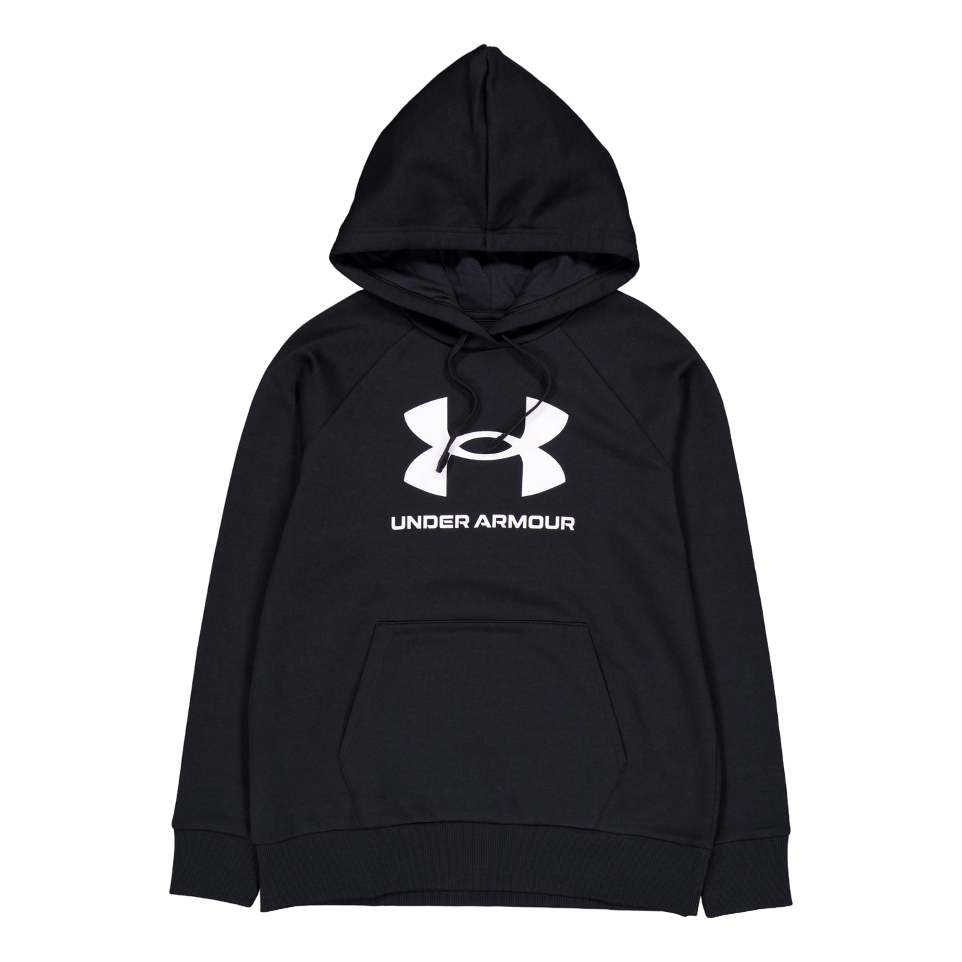 Ua Rival Fleece Big Logo Hdy Black