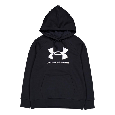 Ua Rival Fleece Big Logo Hdy Black