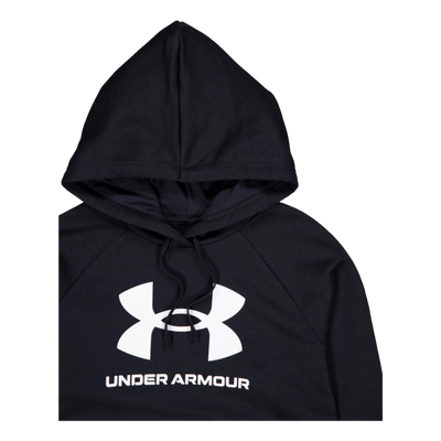 Ua Rival Fleece Big Logo Hdy Black