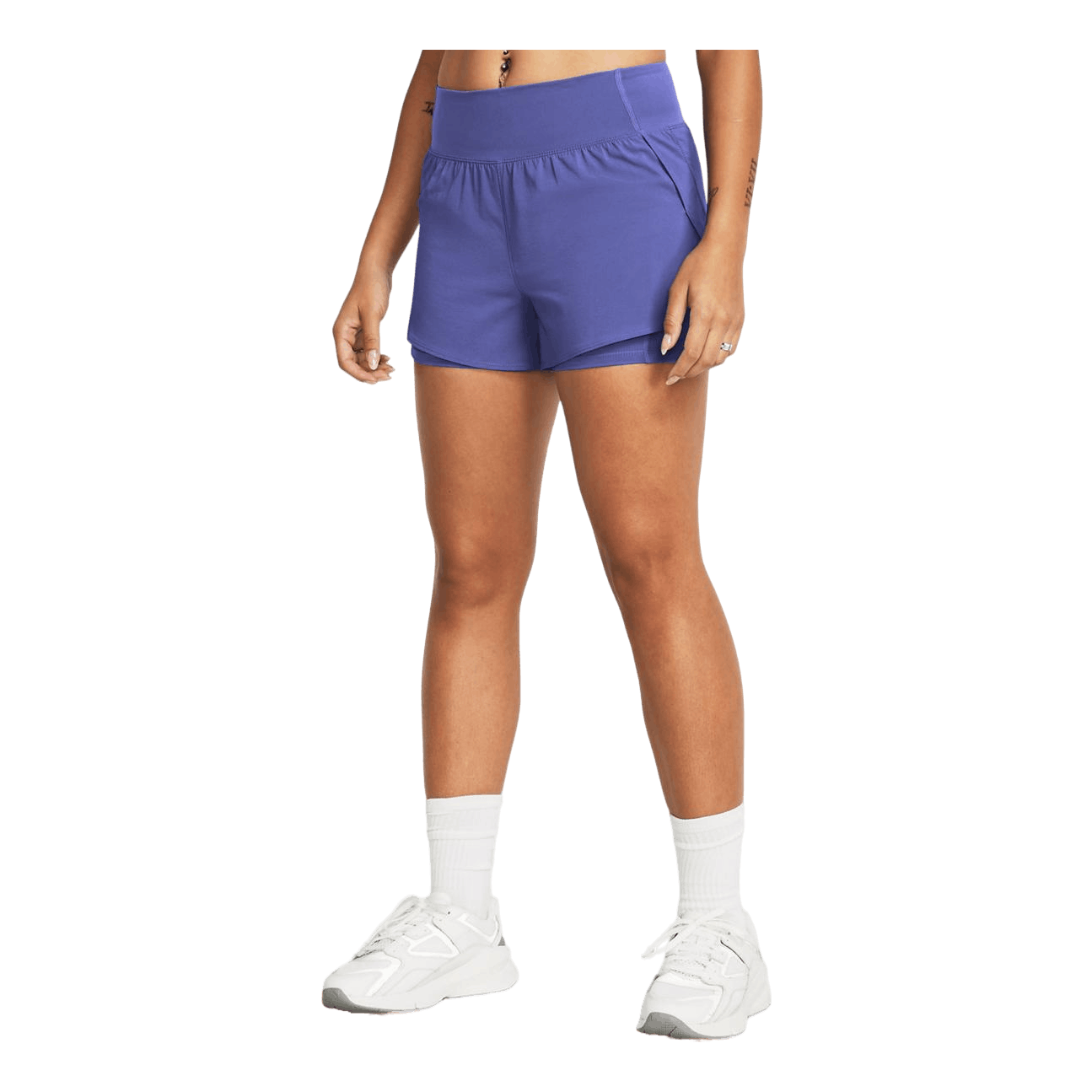 Flex Woven 2-in-1 Short Purple