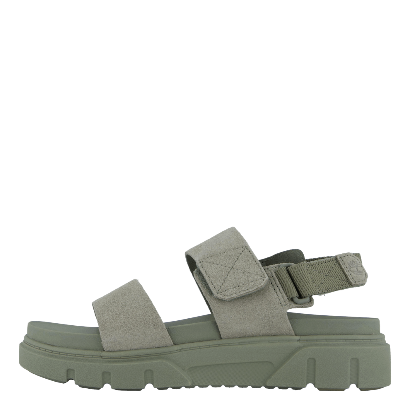 2 Strap Sandal Greyfield Lt Tpe Suede