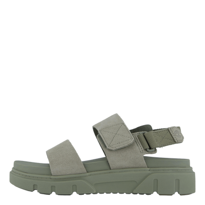 2 Strap Sandal Greyfield Lt Tpe Suede