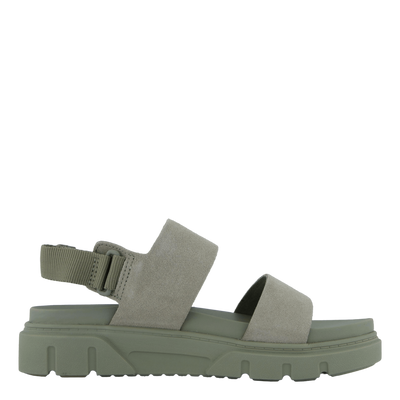 2 Strap Sandal Greyfield Lt Tpe Suede