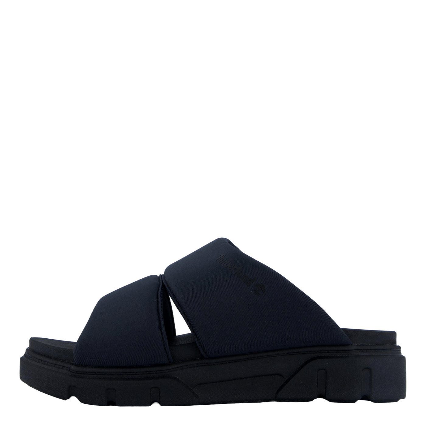 Slide Sandal Greyfield Blk Knit