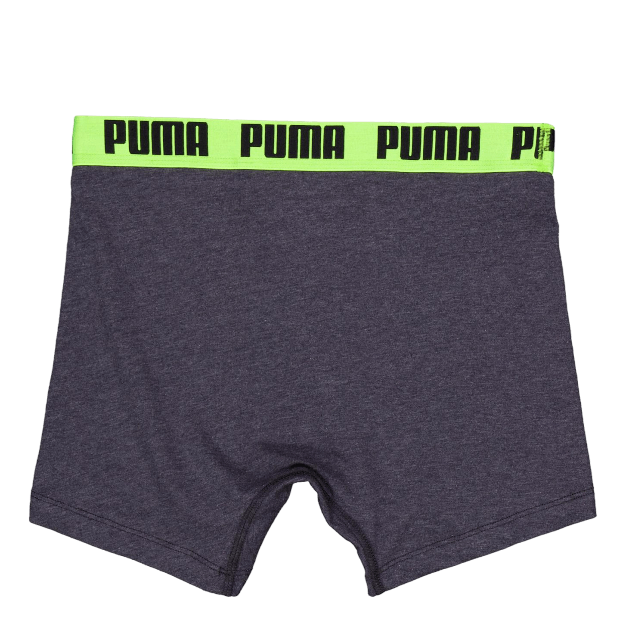 Puma Men Everyday Basic Boxer  Dark Grey Melange / Yellow