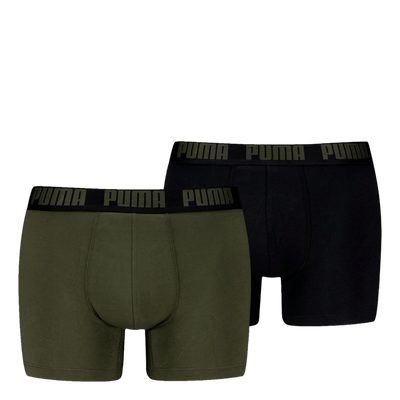 Puma Men Everyday Basic Boxer  Forest Night Tonal