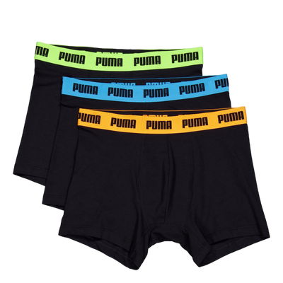 Puma Men Everyday Boxer 3p Black Pop