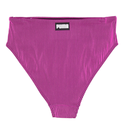 Ribbed High Waist Pink/black