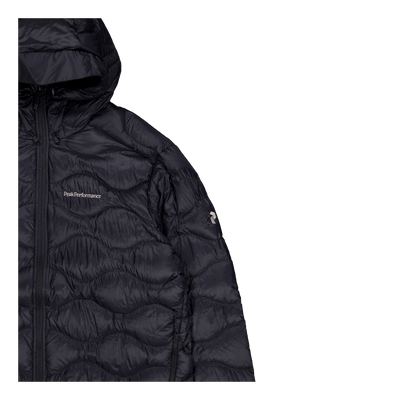 M Helium Down Hood Jacket Black