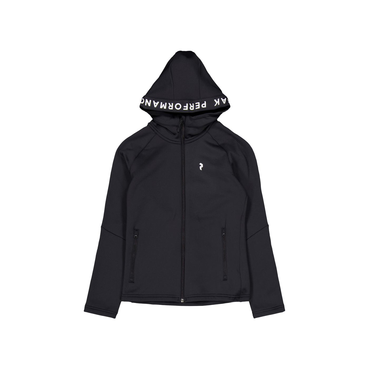 Jr Rider Zip Hood Black