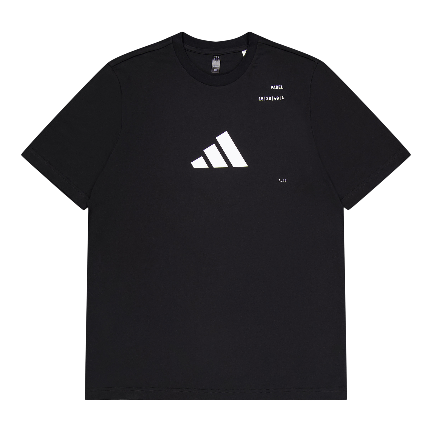 Padel Graphic Tee Black