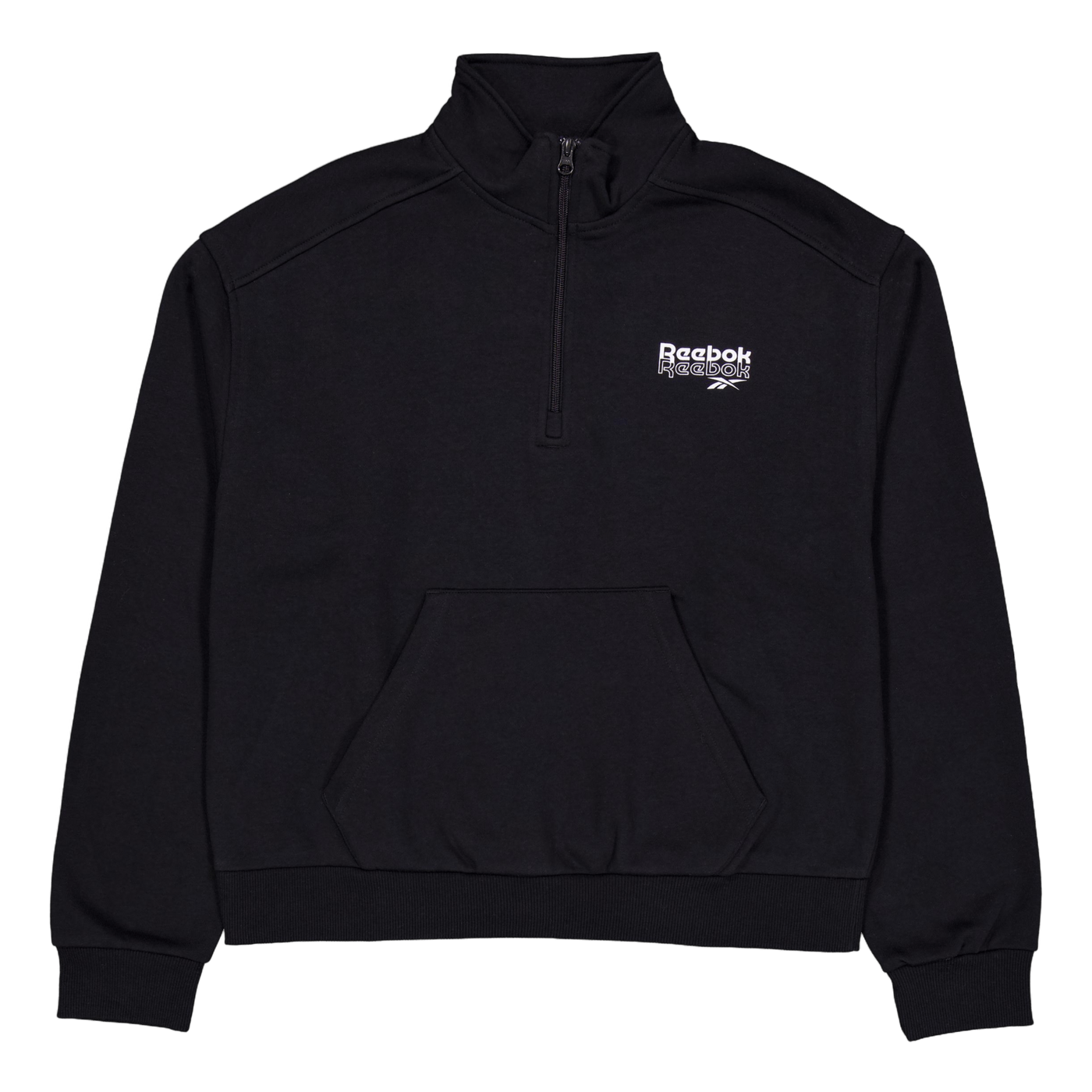 Rie 1/4 Zip Black