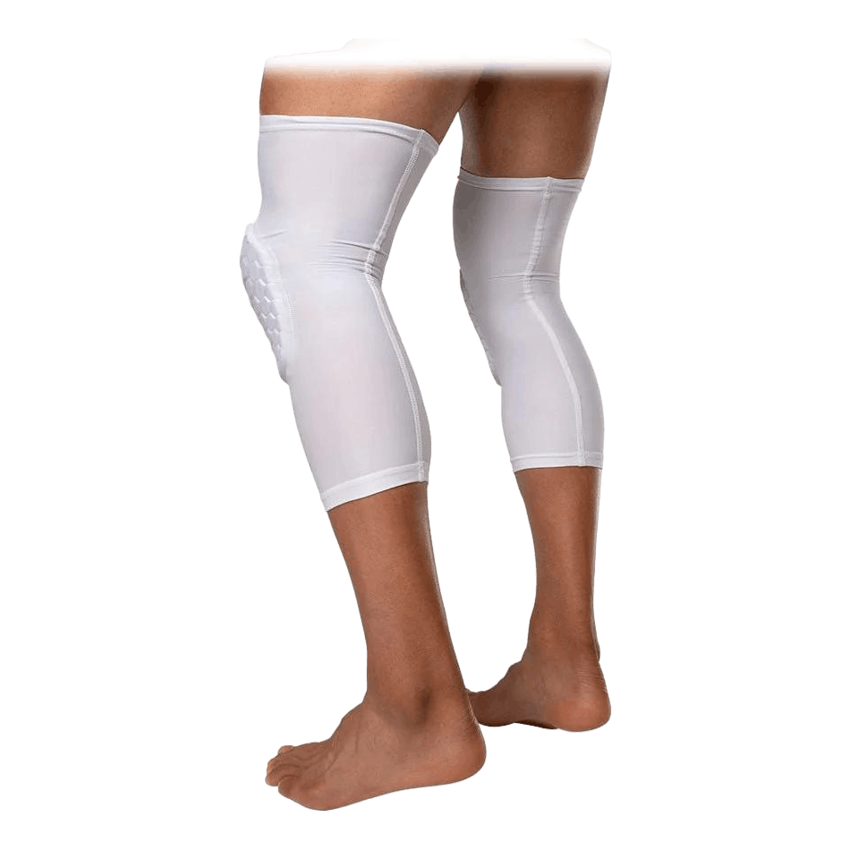 Hex Leg Sleeves / Pair White