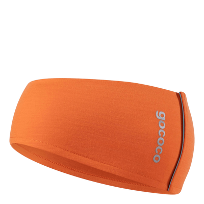 Headband Wool Reflective Orange