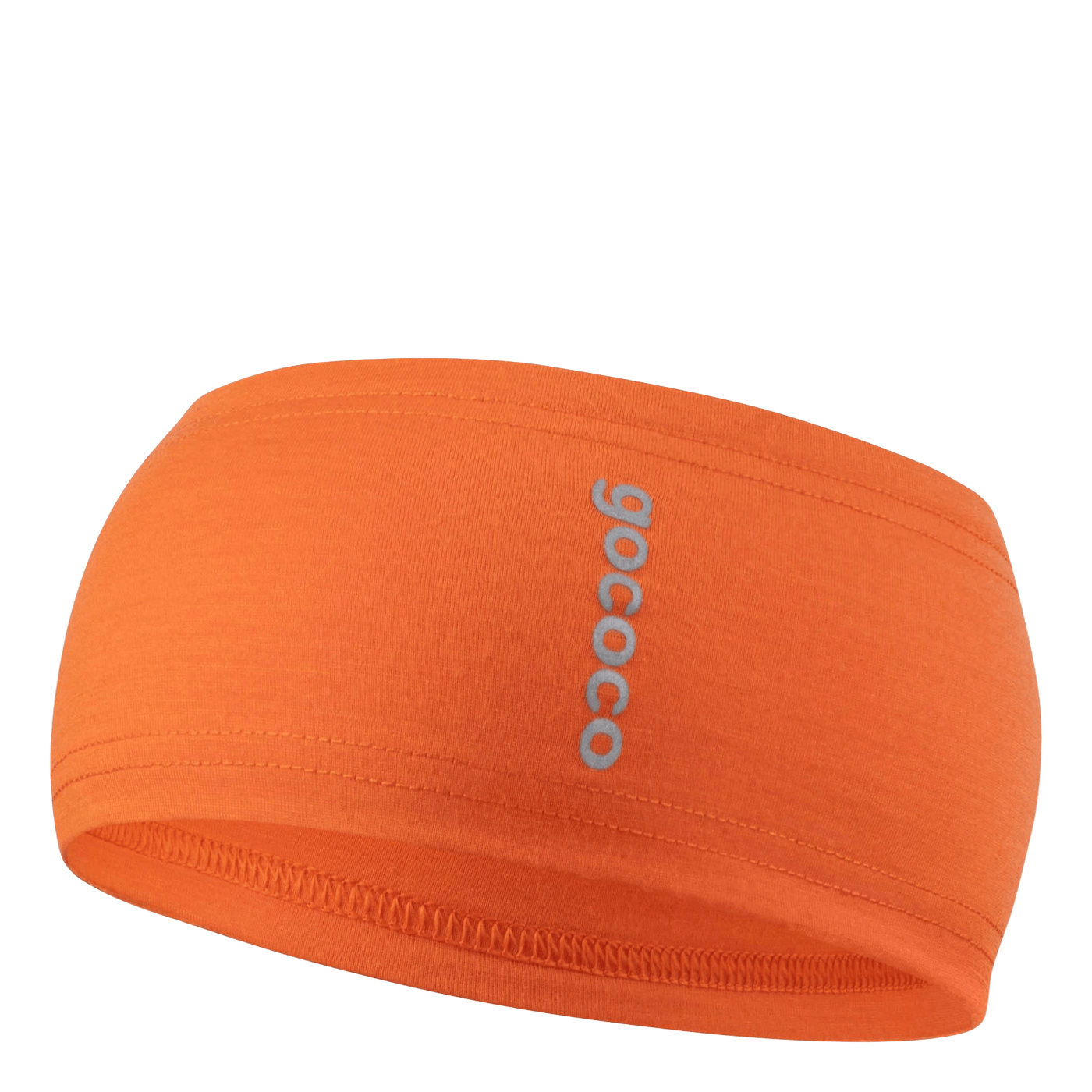 Straight Headband Wool Orange