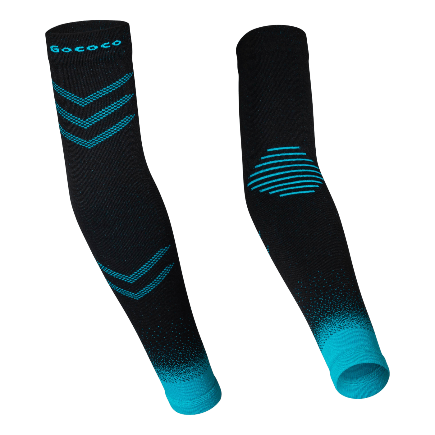 Arm Sleeve Protector Black/turquoise