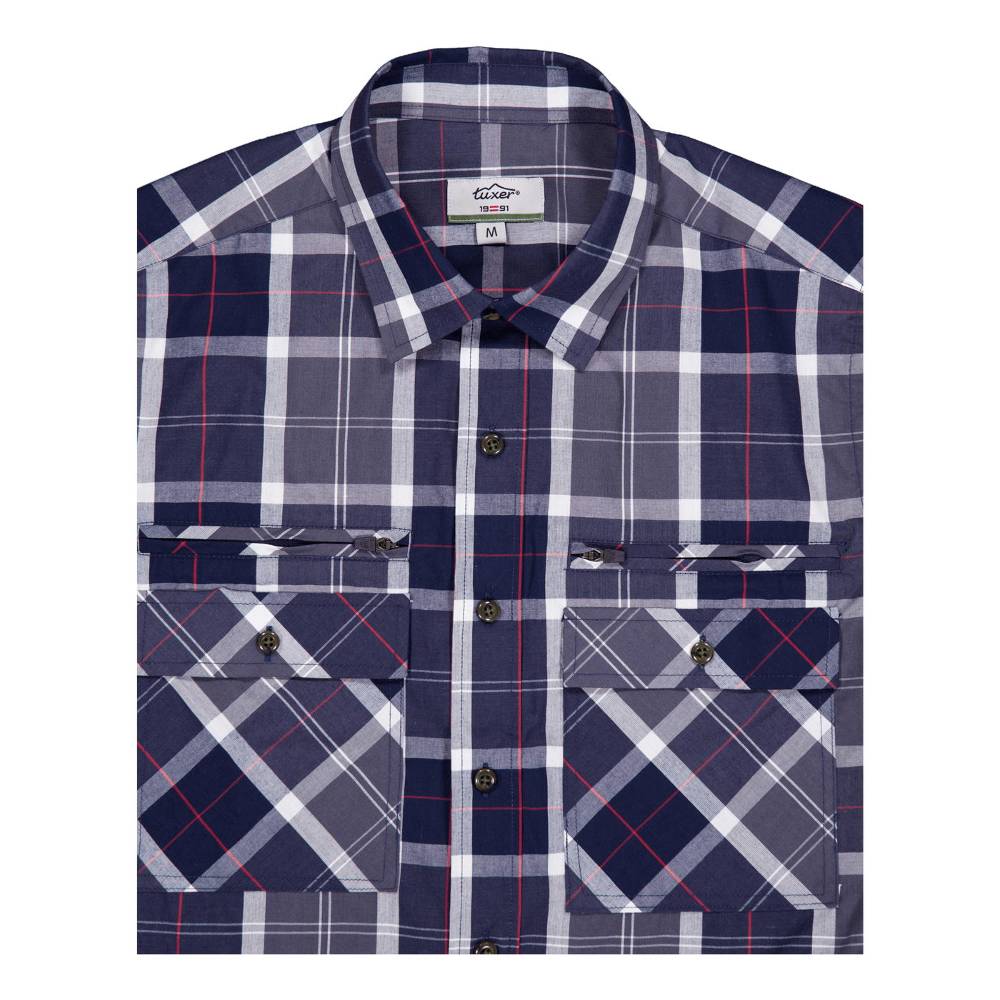 Iowa Shirt Dark Navy Check