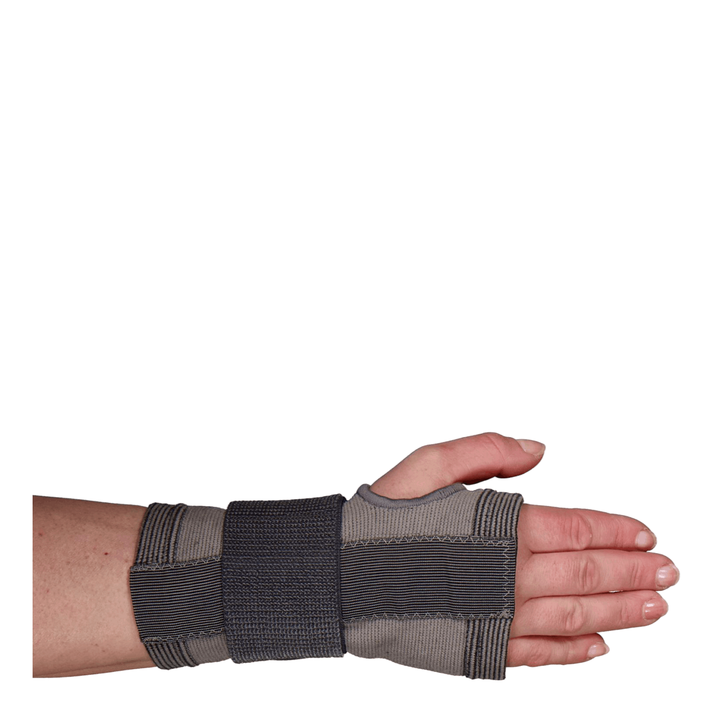 Qd Knitted Wrist Support Grey