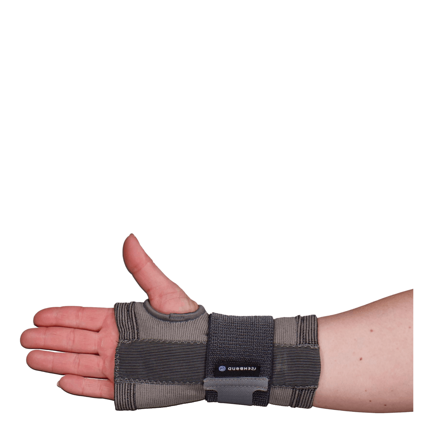 Qd Knitted Wrist Support Grey