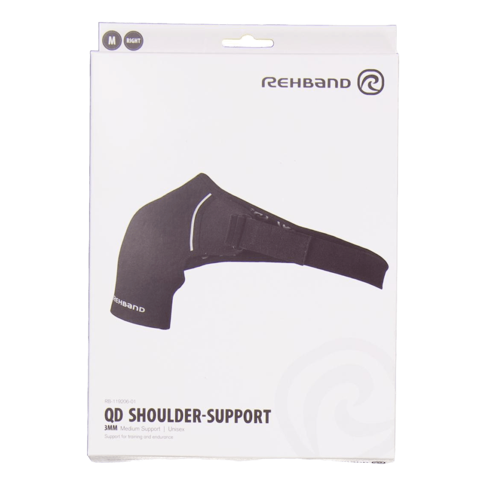 Qd Shoulder Support Right 3mm Black