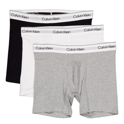 Boxer Brief 3pk Mp1 Grey Heather, White, Black