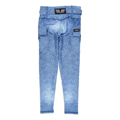 Cargo Leggings Denim Denim