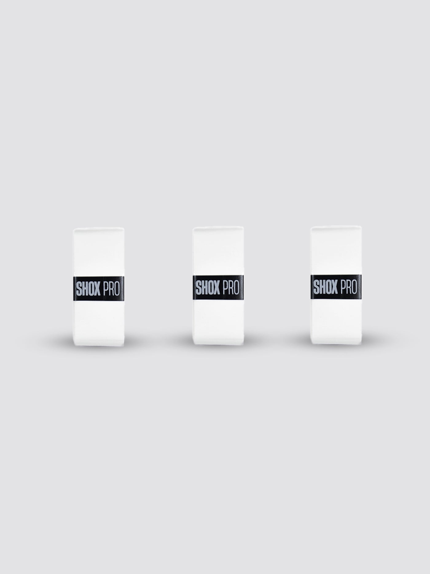 Shox Pro Overgrip 3-pack White