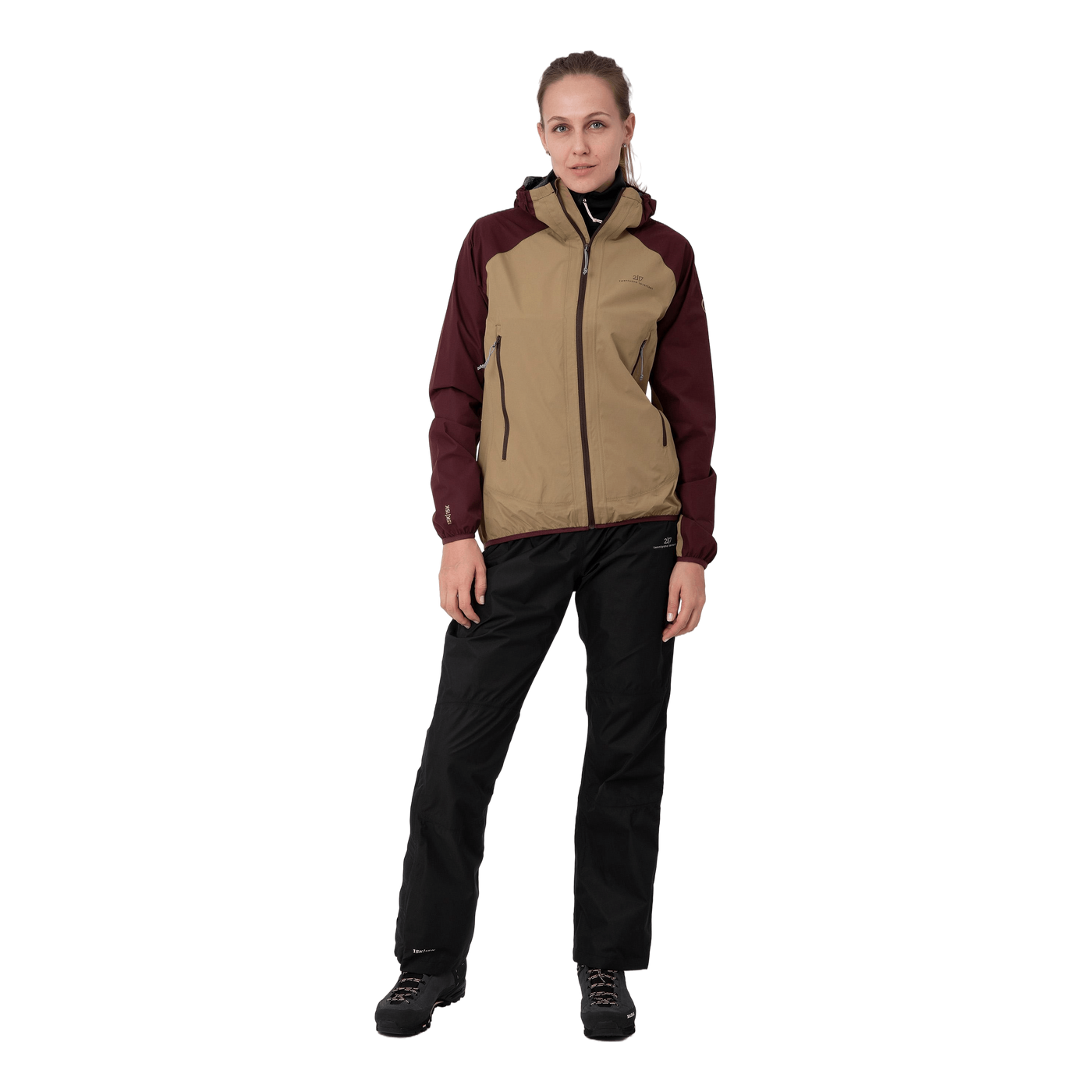 Klacken 2,5 Jacket W Kitt/brown