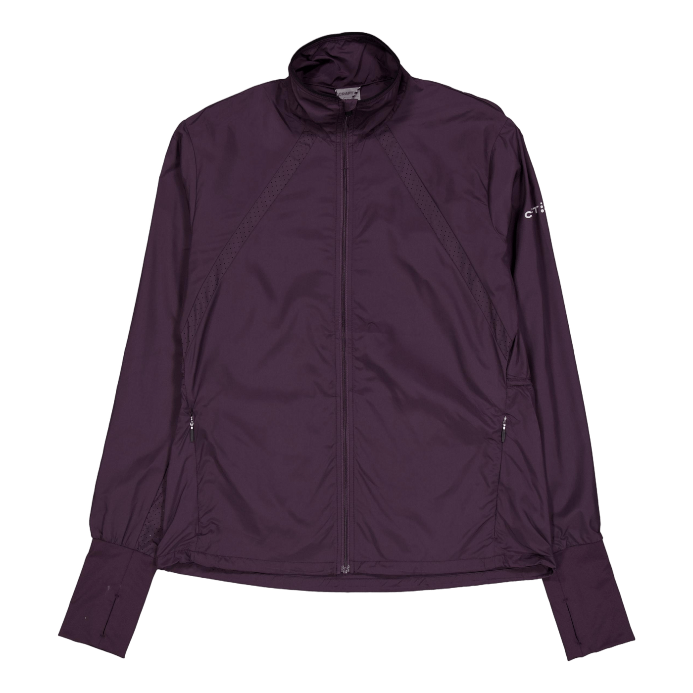 Adv Essence Wind Jacket W Dk Plum