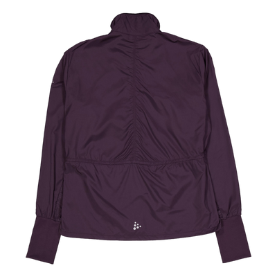 Adv Essence Wind Jacket W Dk Plum