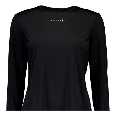 Adv Essence Ls Tee 2 W Black