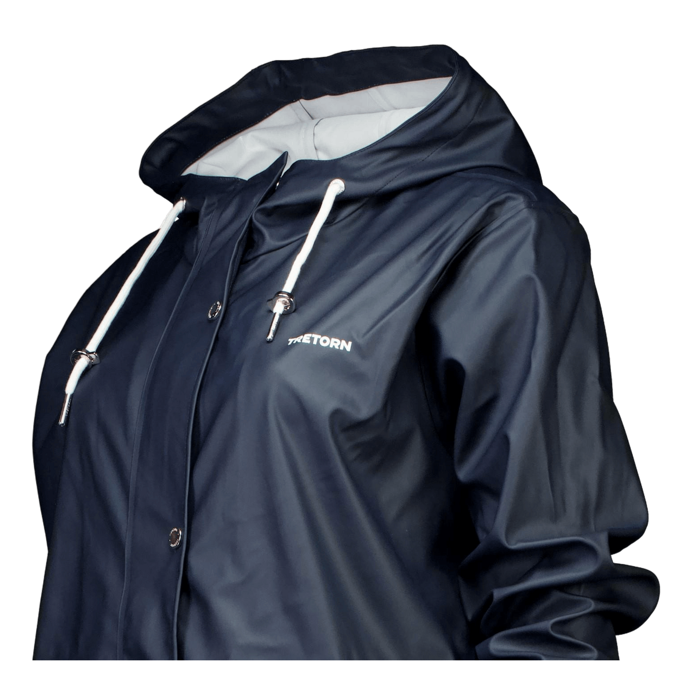 Wings A-shape Rain Coat Navy Blaze