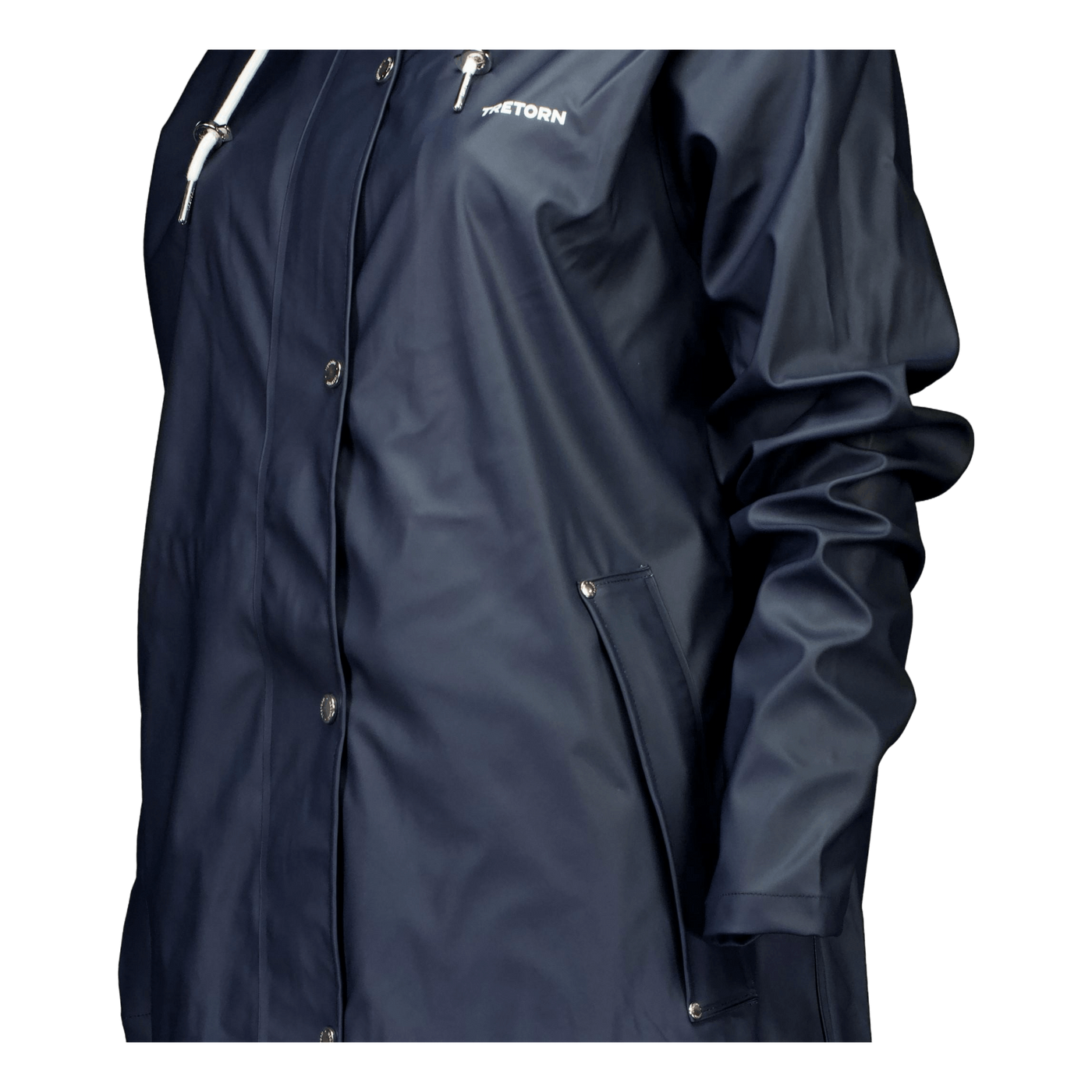 Wings A-shape Rain Coat Navy Blaze