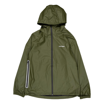 Packable Rainbreaker Set Forest Green