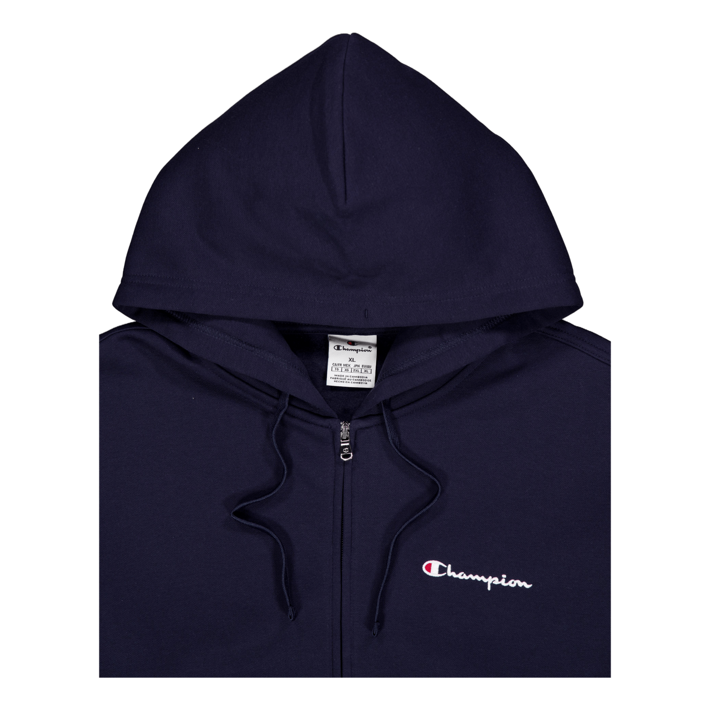 Hooded Full Zip Sweatshirt Sky Captain