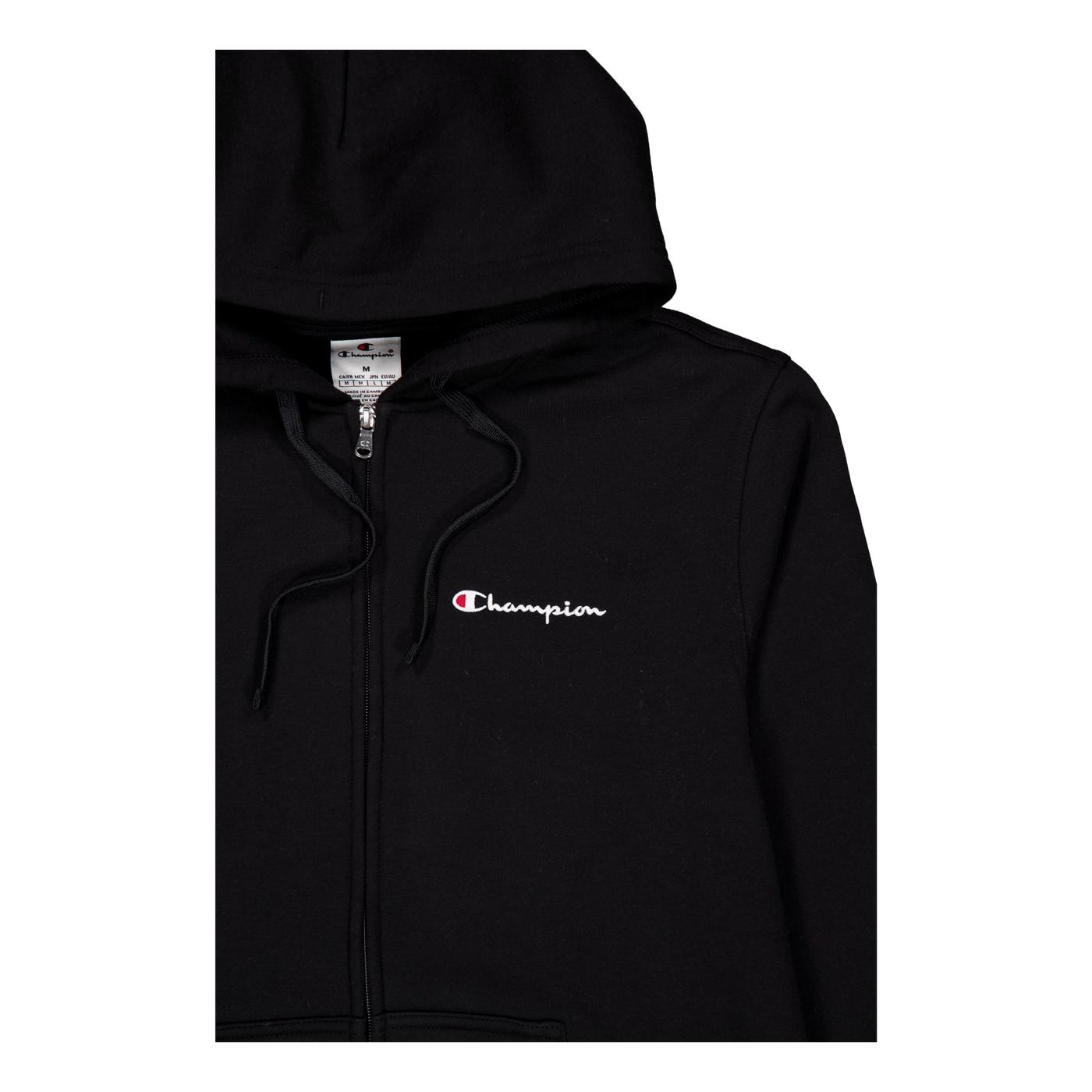 Hooded Full Zip Sweatshirt Black Beauty