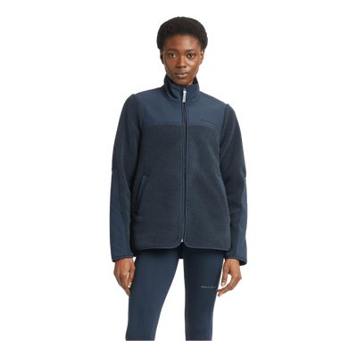 Phoebe Pile Jacket Space Navy