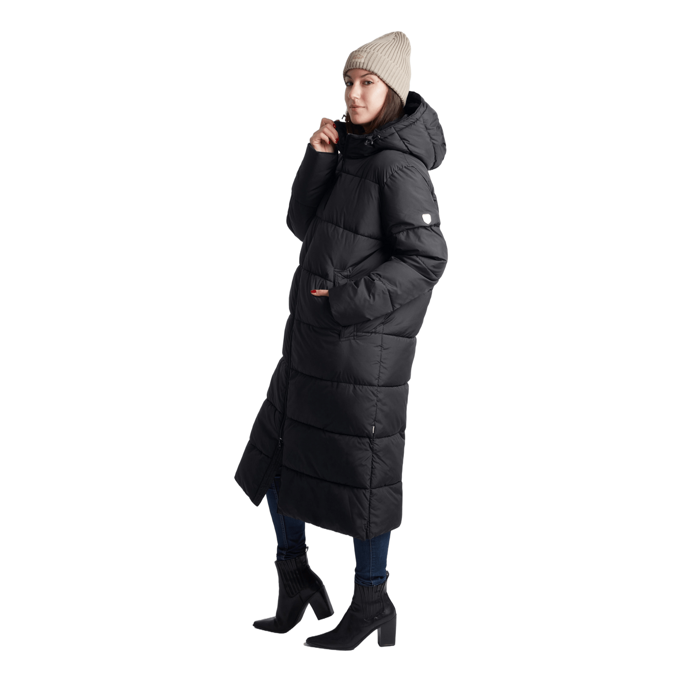 Deyna Reco Coat Black