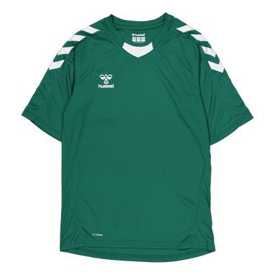 Hmlcore Xk Poly Jersey S/s Evergreen