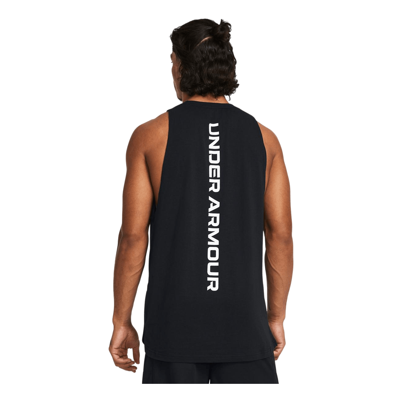 Ua Baseline Cotton Tank Black