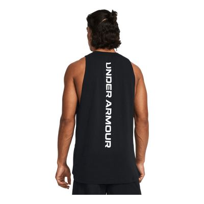 Ua Baseline Cotton Tank Black