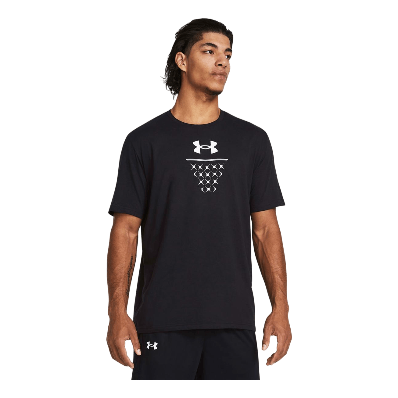 Ua Bball Net Icon Ss Black