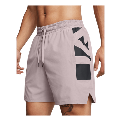 Ua Baseline Woven Short Tetra Gray