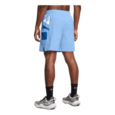 Ua Baseline Woven Short Horizon Blue